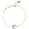 Βραχιόλι GUESS Gold Plated Steel Bamboo Chain - JUBB05171JWYGL