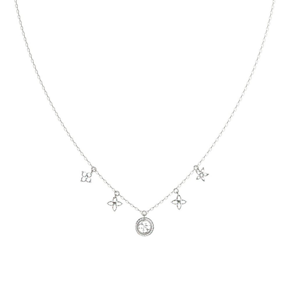Γυναικείο κολιέ GUESS Steel Secret Garden Flower - JUBN06032JWRHT-U