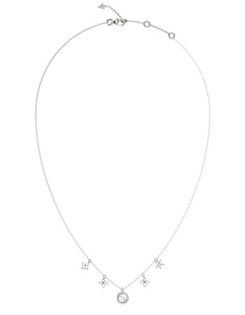 Γυναικείο κολιέ GUESS Steel Secret Garden Flower - JUBN06032JWRHT-U