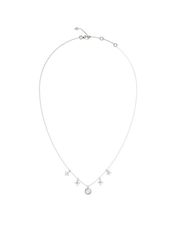 Γυναικείο κολιέ GUESS Steel Secret Garden Flower - JUBN06032JWRHT-U