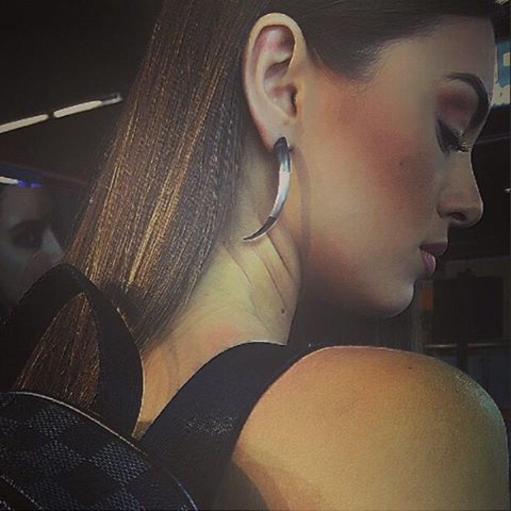 Σκουλαρίκι HONOR Tiger Claws Gold Silver - E35