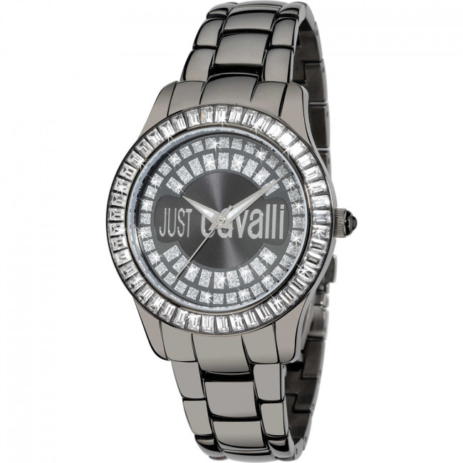 Ρολόι Just Cavalli Ice Black Stainless Steel Bracelet - R7253169125