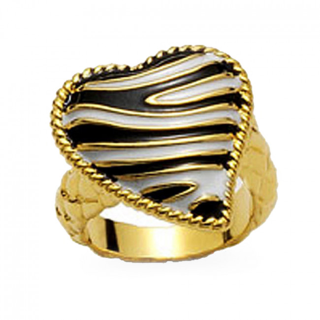 Δαχτυλίδι Just Cavalli Just Zebra από Ορείχαλκο - WC1I908A