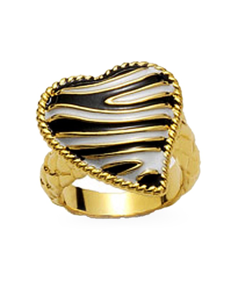 Δαχτυλίδι Just Cavalli Just Zebra από Ορείχαλκο - WC1I908A