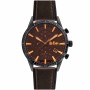 Ρολόι LEE COOPER Multifunction Brown Leather Strap - LC06957.044