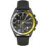 Ρολόι LEE COOPER Gents Chrono Black Leather Strap - LC07290.661