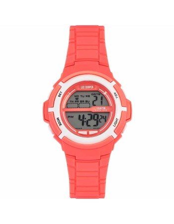 Ρολόι LEE COOPER ORIGINALS Digital Orange Rubber Strap - ORG05202.028