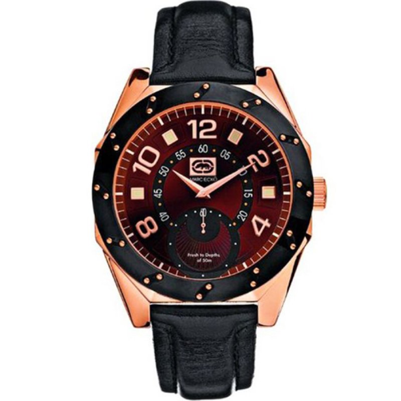 Ρολόι Marc Ecko Black Strap - E11548G1
