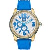 Ρολόι Marc Ecko Unltd Miami Blue Rubber Strap - E13544G5