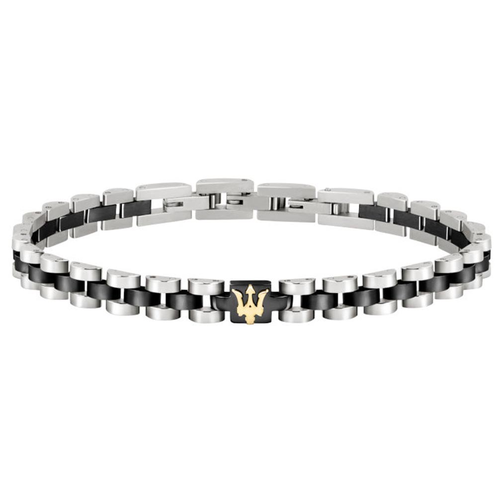 Ανδρικό Βραχιόλι MASERATI Iconic Τρίαινα Stainless Steel - JM320AST08