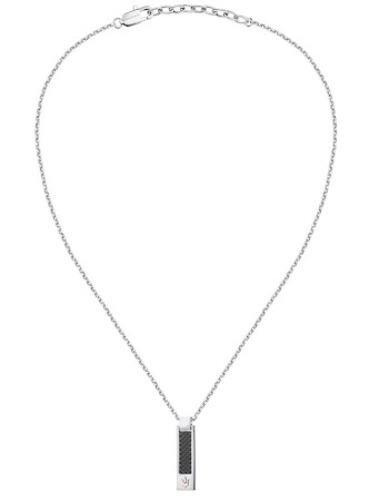 Ανδρικό Κολιέ MASERATI Iconic Χρυσή Τρίαινα Stainless Steel - JM423AVD19