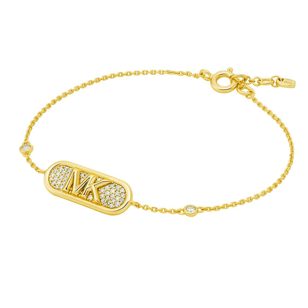 Βραχιόλι Michael Kors Gold-Plated Logo - MKC1730CZ710