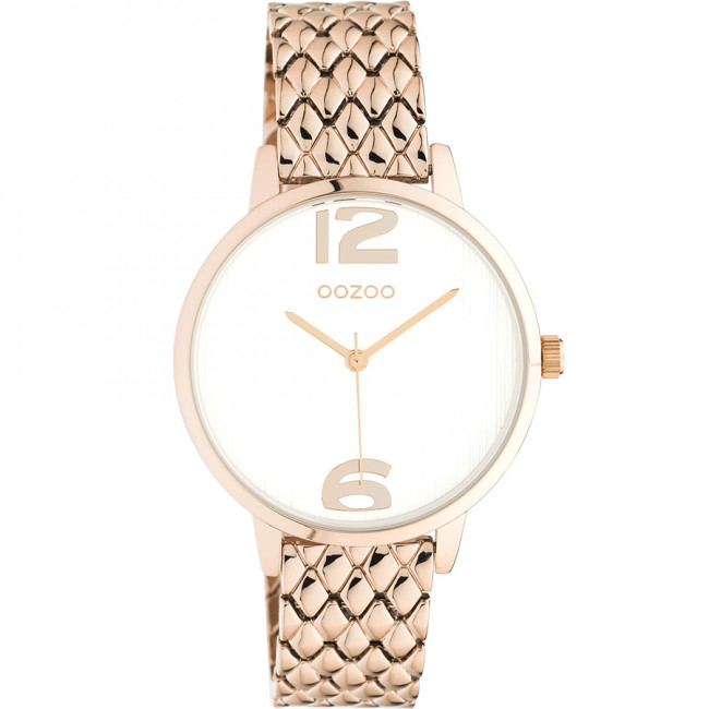 Ρολόι OOZOO Ladies Timepieces 38mm Rose Gold Stainless Steel Bracelet - C10923