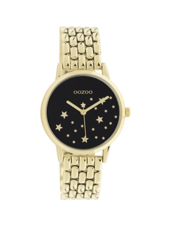 Ρολόι OOZOO Ladies Timepieces 34mm Gold Stainless Steel Bracelet C11029 - C11029