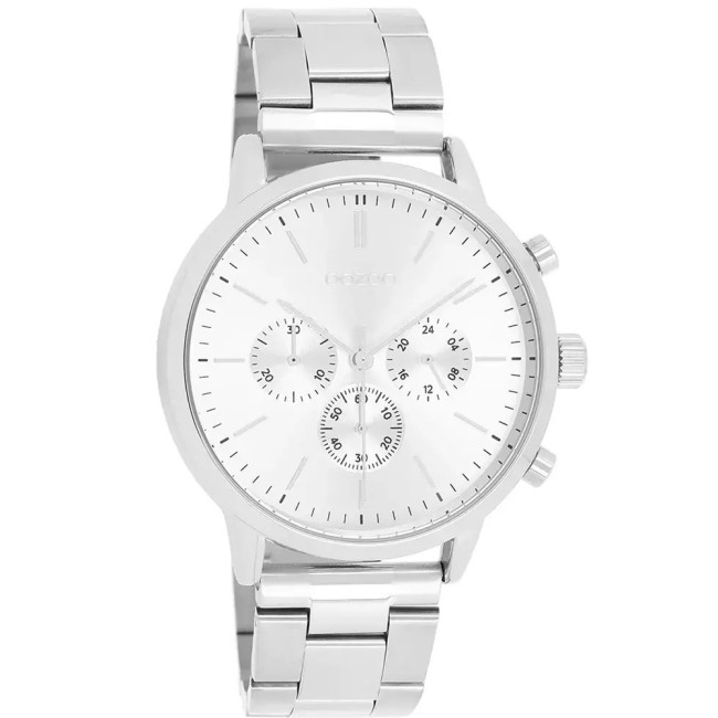 Ρολόι OOZOO Timepieces Silver Stainless Steel Bracelet - C11405