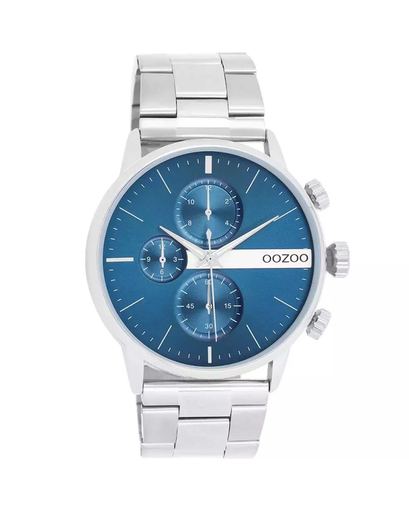 Ρολόι OOZOO Timepieces Silver Stainless Steel Bracelet - C11410