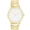 Ρολόι OOZOO Timepieces 35mm White Dial Gold Steel Bracelet - C11424