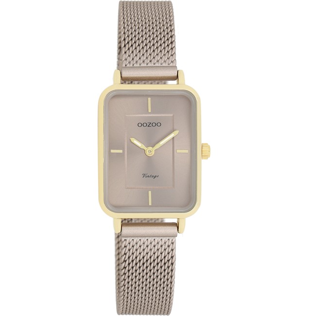 Ρολόι OOZOO Ladies Vintage Ladies Silver Mat Bracelet - C20384