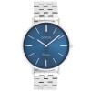 Ρολόι OOZOO Timepieces 38mm Blue Dial Silver Stainless Steel Bracelet - C20401