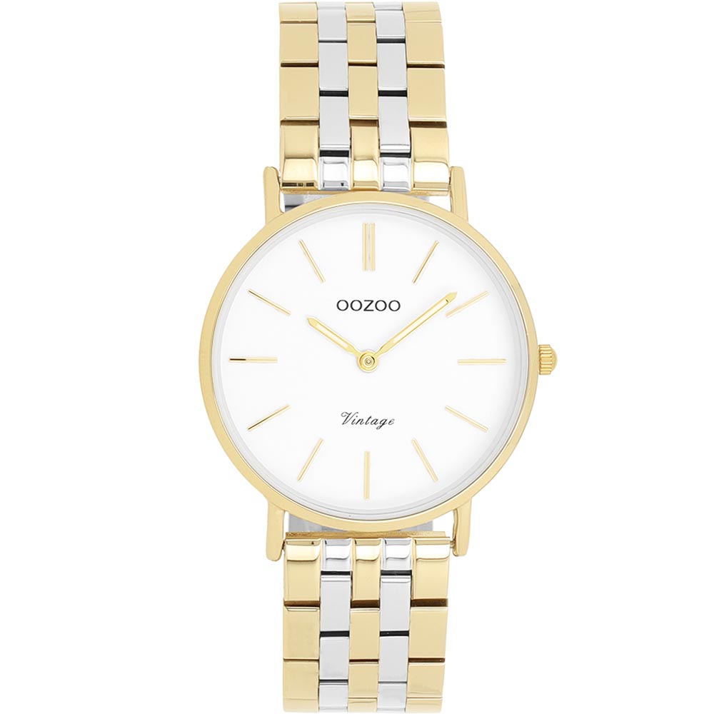 Ρολόι OOZOO Vintage Two Tone Metallic Bracelet - C20407