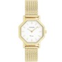 Ρολόι OOZOO polygon-shaped 28mm Gold Plated Bracelet - C20436
