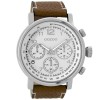 Ρολόι OOZOO Timepieces Brown Leather Strap - C9455
