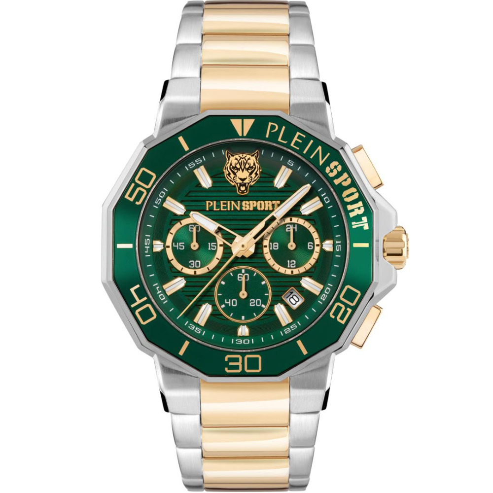 Ρολόι PLEIN SPORT METRONAUT Gent Two Tone Stainless Steel Bracelet - PSAGA0625