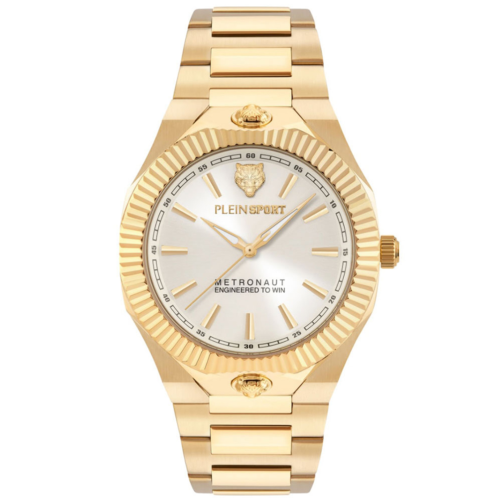 Ρολόι PLEIN SPORT METRONAUT Gent Gold Stainless Steel Bracelet - PSCGA0725
