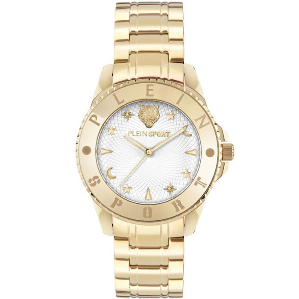 Ρολόι PLEIN SPORT GLAM GALAXY Lady Gold Stainless Steel Bracelet - PSKBA1725
