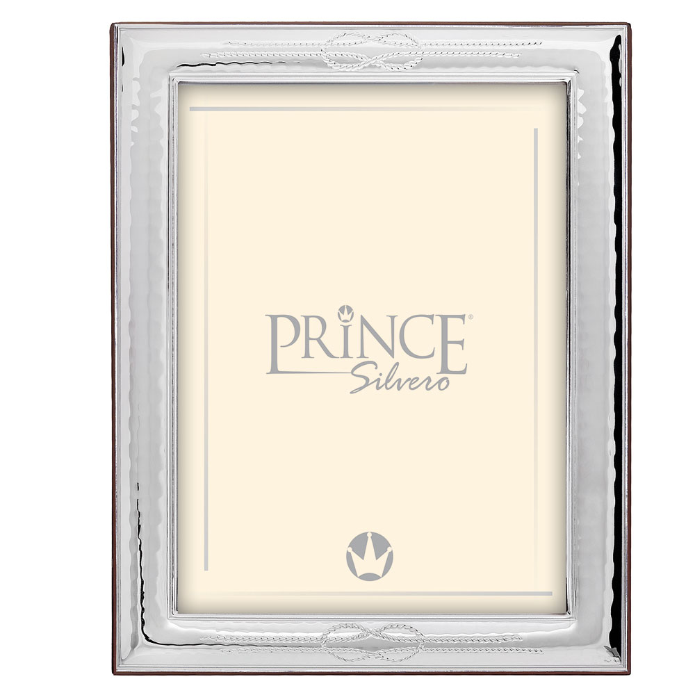 Κορνίζα Ασημένια Φωτογραφίας Γάμου 9x13 - MA-411W-D