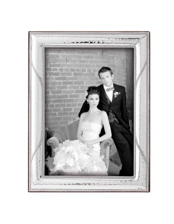 Κορνίζα Ασημένια Φωτογραφίας Γάμου 18x24 - MA-412W-A
