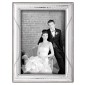 Κορνίζα Ασημένια Φωτογραφίας Γάμου 13x18 - MA-412W-B