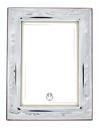 Κορνίζα Ασημένια Φωτογραφίας Γάμου 18x24 - MA-415W-A