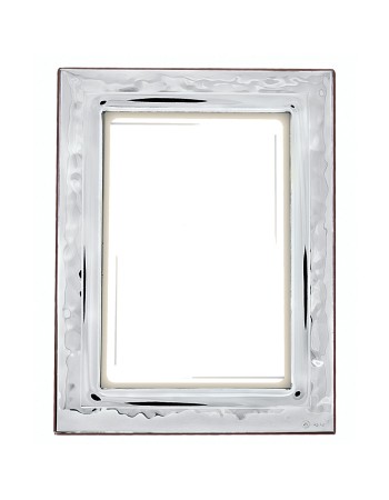 Κορνίζα Ασημένια Φωτογραφίας Γάμου 9x13 - MA-415W-D