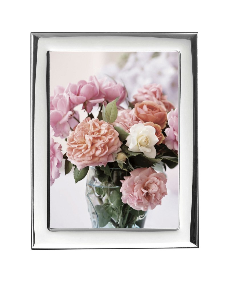 Κορνίζα Ασημένια Φωτογραφίας Γάμου 18x23 - MA-419-WA