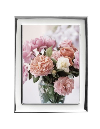 Κορνίζα Ασημένια Φωτογραφίας Γάμου 13x18 - MA-419-WB