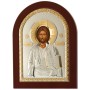 Εικόνα O Χριστός 15x21 Aπό Ασήμι και Ξύλο - MAE1107BX