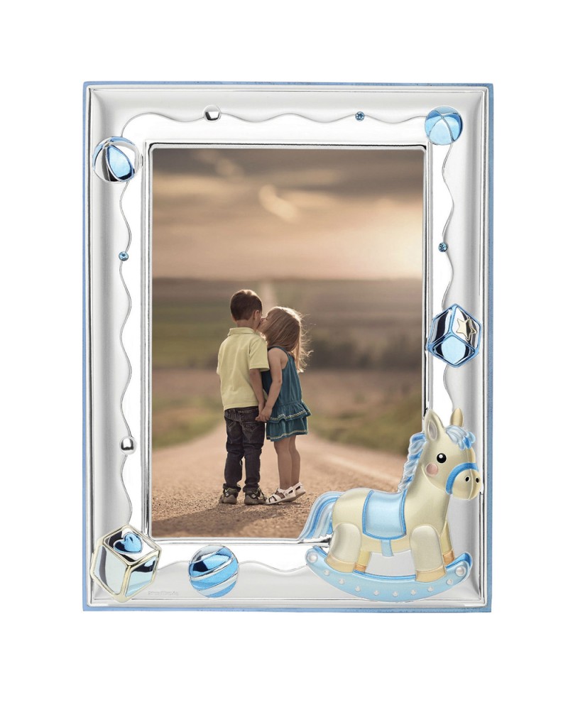 Παιδική Κορνίζα Ασημένια 13x18 - MA-140B-C