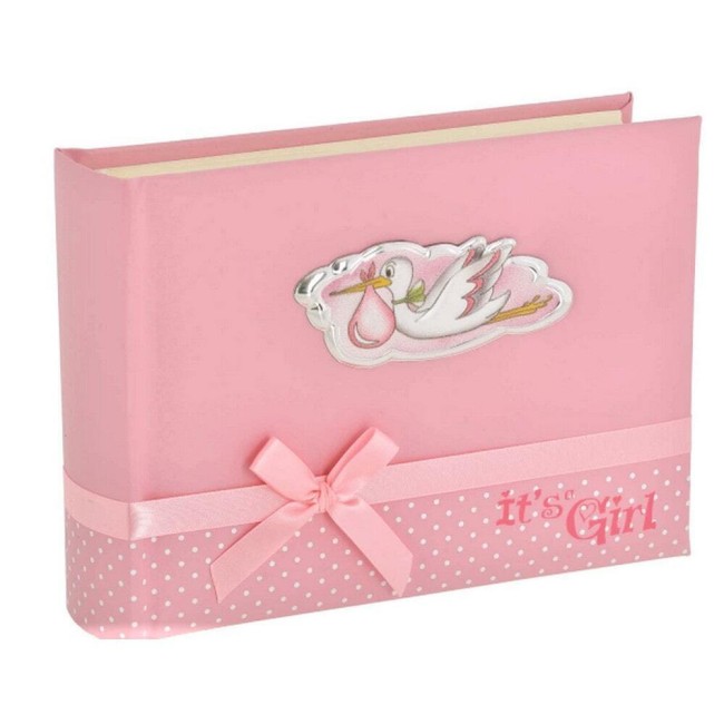 Παιδικό Άλμπουμ Φωτογραφιών Πελαργός Δερματίνη 15x20 cm - MA-A259-PR