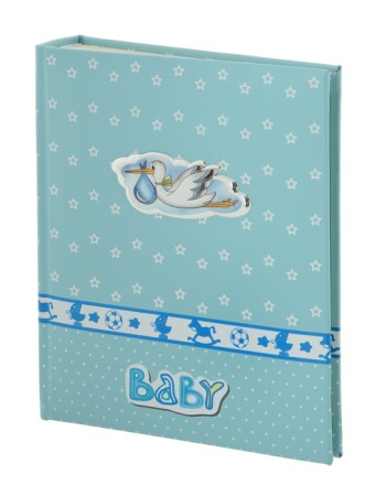 Παιδικό Άλμπουμ Φωτογραφιών Ασήμι-Δερματίνη 20x25 cm - MA-A259C