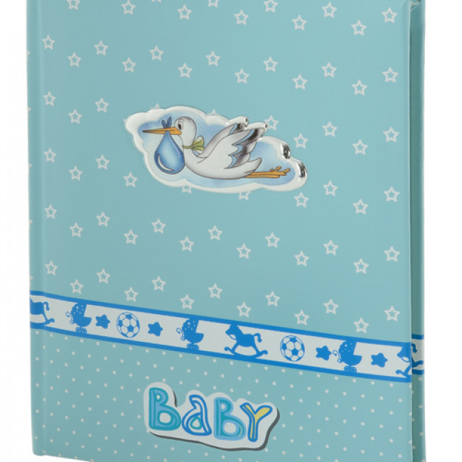 Παιδικό Άλμπουμ Φωτογραφιών Ασήμι-Δερματίνη 20x25 cm - MA-A259C