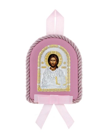 Διακοσμητικό Κούνιας Νεογέννητου Κορίτσι, Χριστός - MA-D1107E-R