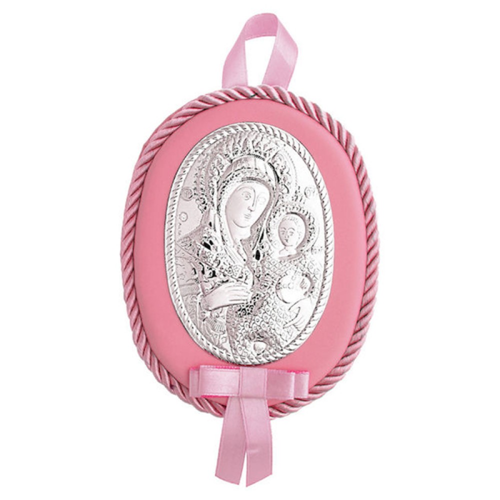 Εικόνα Μωρού-Παιδική Ασημένια 10x12 - MA-DM603-LR