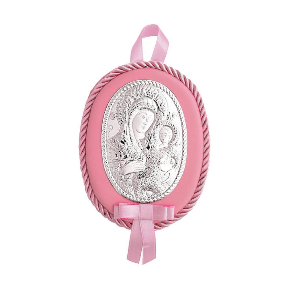 Εικόνα Μωρού-Παιδική Ασημένια 10x12 - MA-DM603-LR