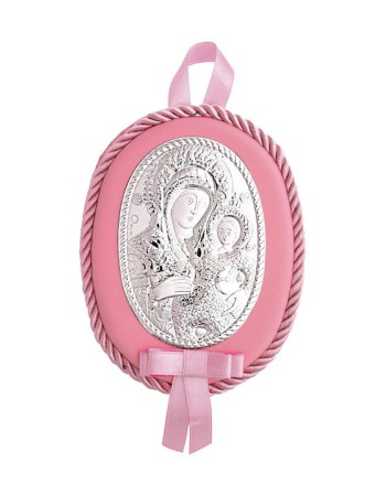 Εικόνα Μωρού-Παιδική Ασημένια 10x12 - MA-DM603-LR