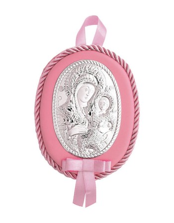 Εικόνα Μωρού-Παιδική Ασημένια 10x12 - MA-DM603-LR