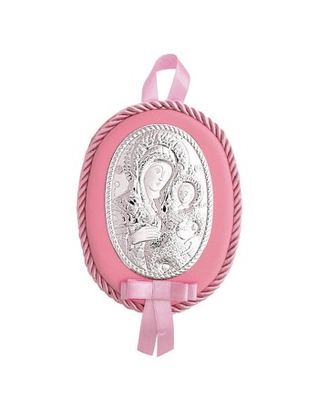 Εικόνα Μωρού-Παιδική Ασημένια 10x12 - MA-DM603-LR