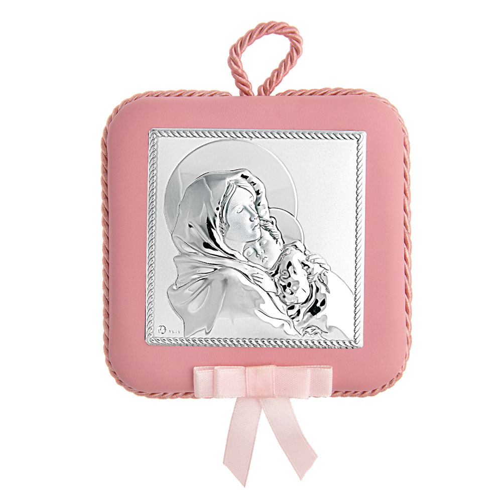 Εικόνα Μωρού-Παιδική Ασημένια - MA-DM604-R-MUSIC