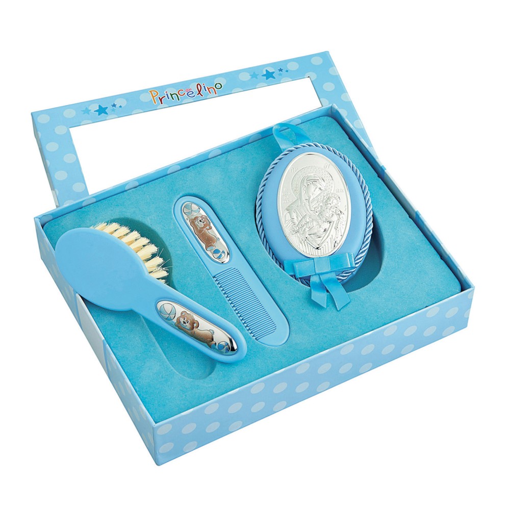 Παιδικό Σετ Με Εικόνα Ασημένια 6x9 - MA-SA003-R