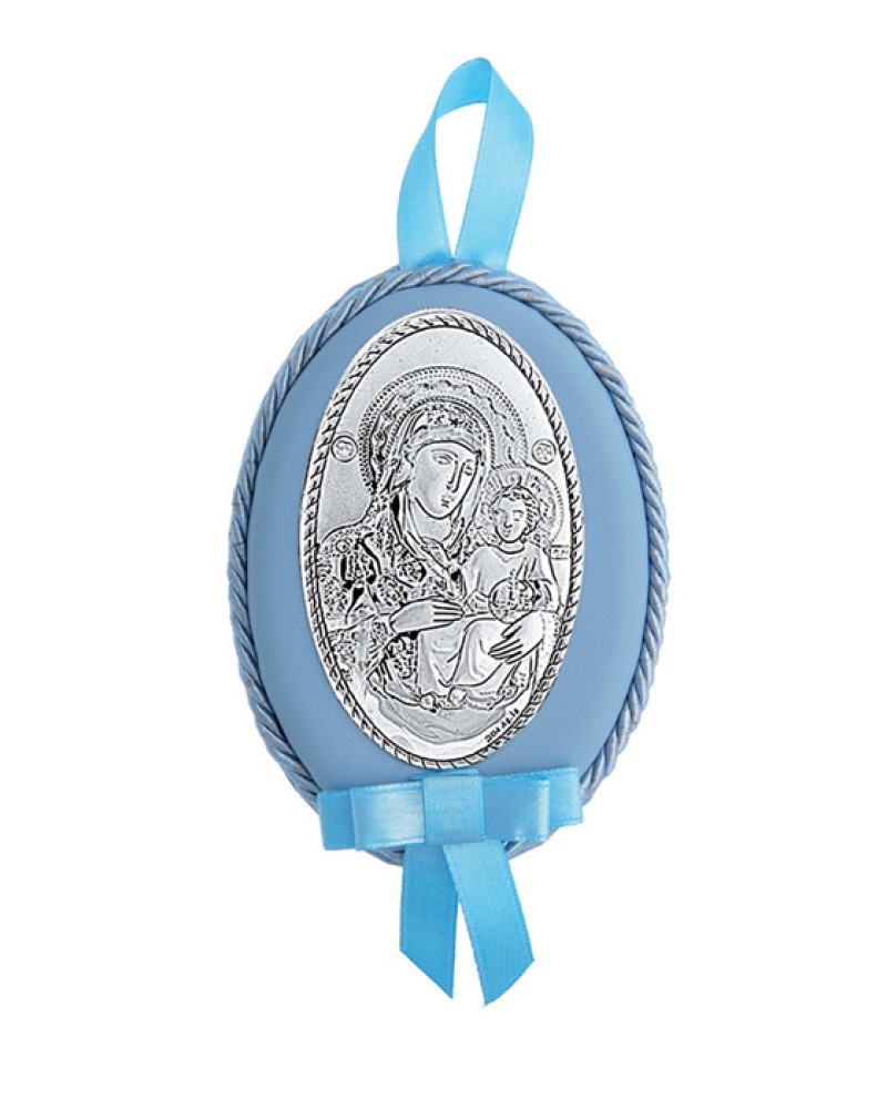 Διακοσμητικό Παναγίτσα Κούνιας Νεογέννητου Αγόρι - MAD516-C